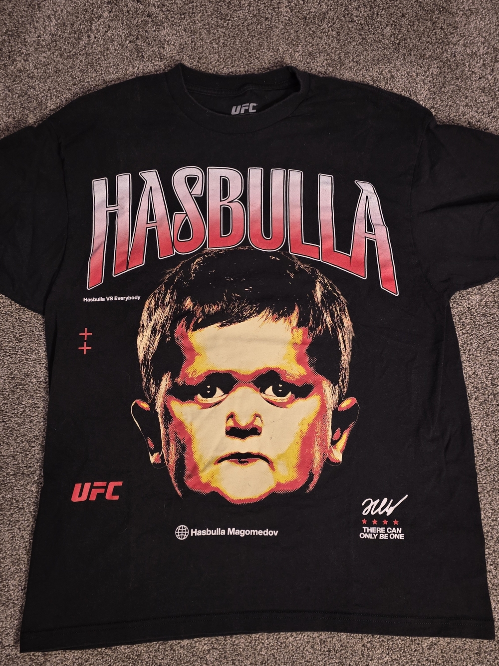 UFC Black Hasbulla Graphic Tee